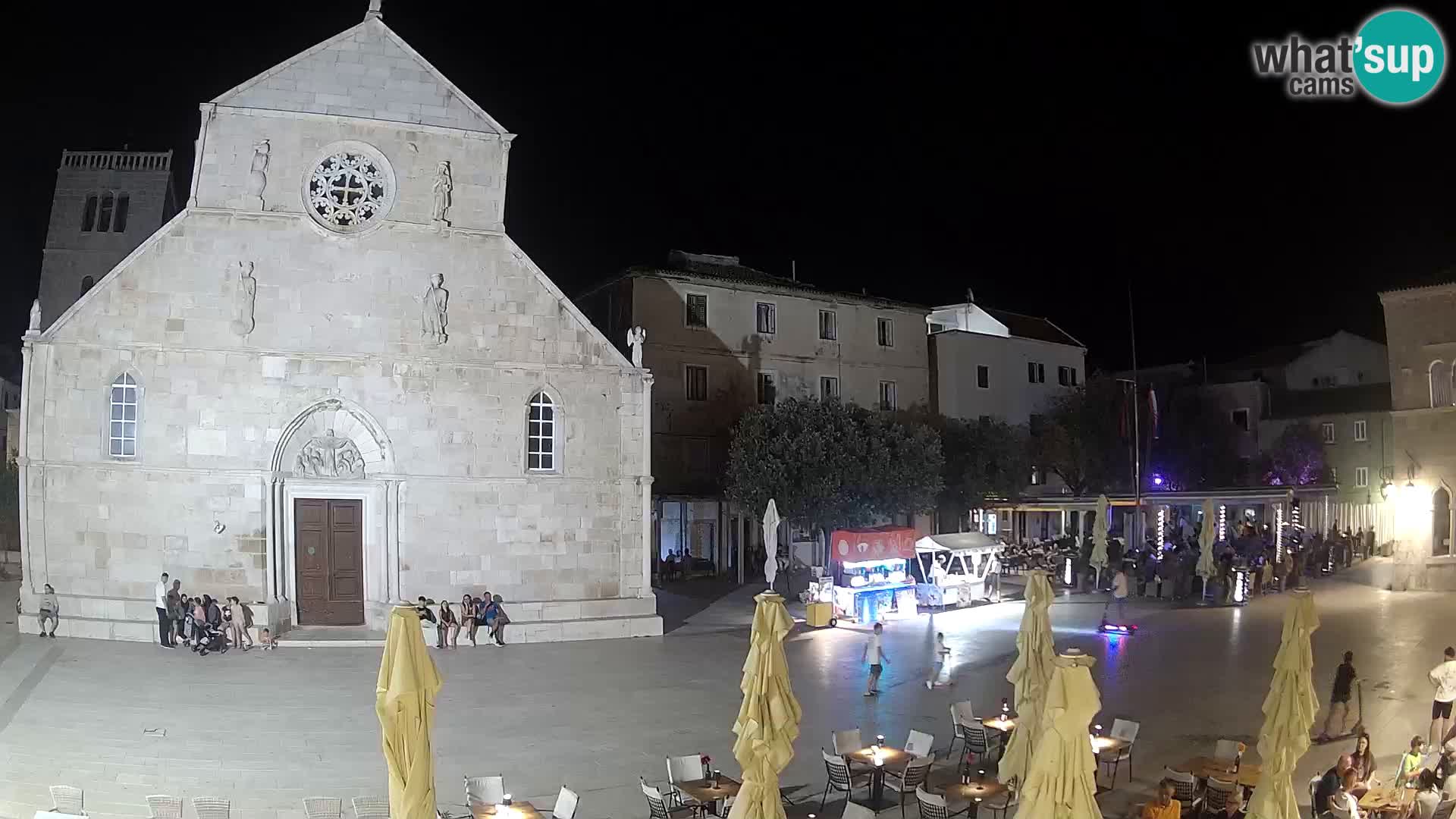 Spletna kamera Pag – Glavni trg in cerkev sv Marije