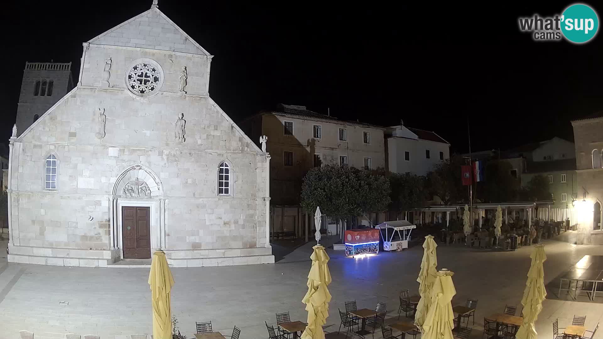 Spletna kamera Pag – Glavni trg in cerkev sv Marije