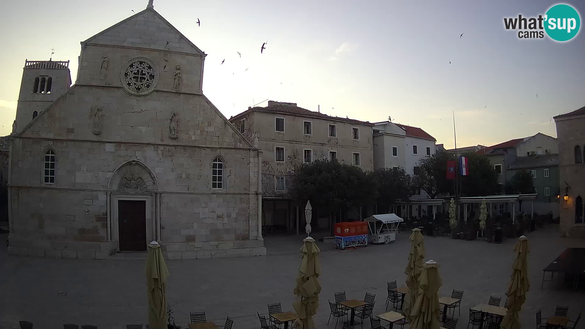 Pag – main square and Church of St. Mary