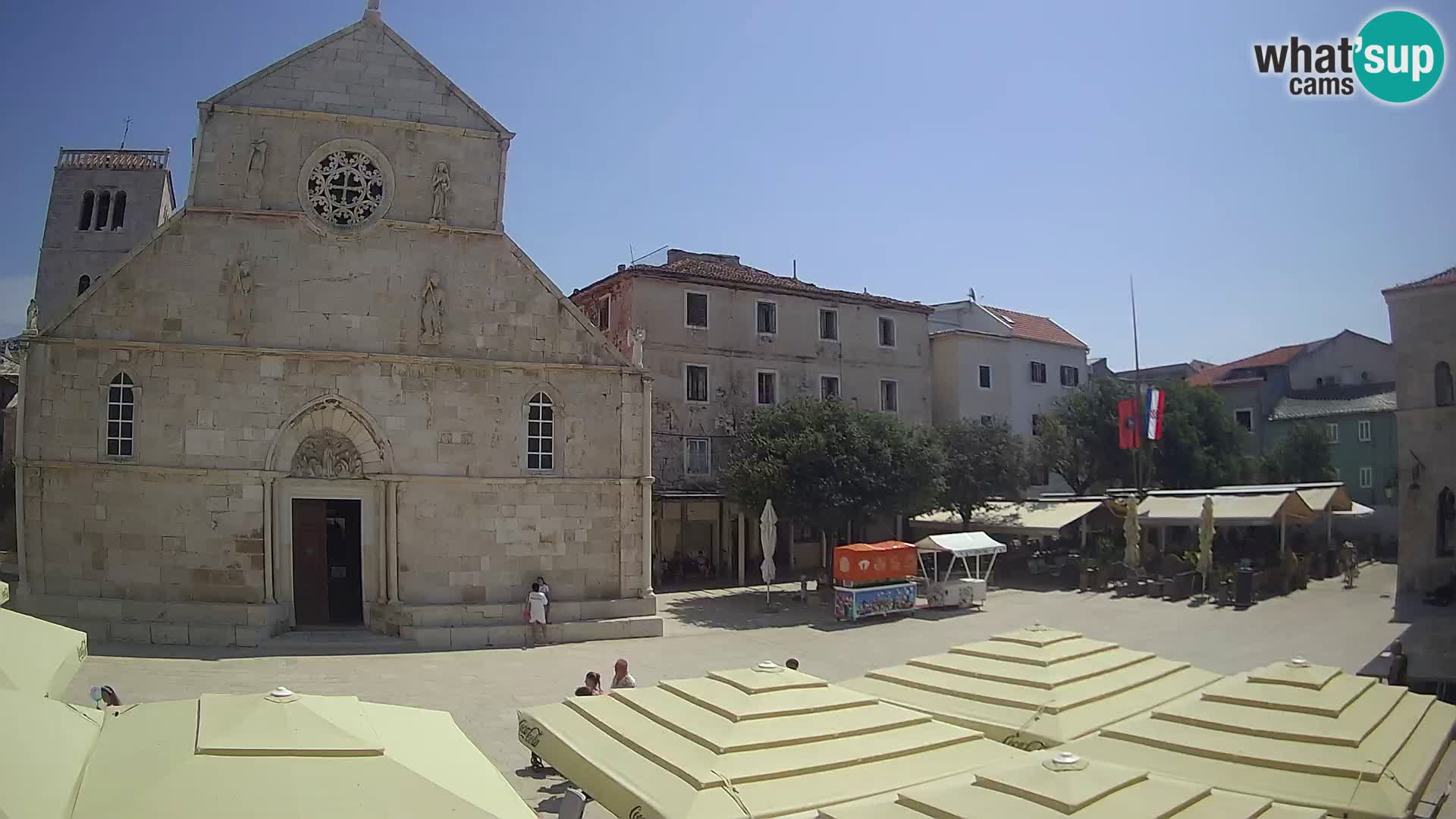 Pag – main square and Church of St. Mary