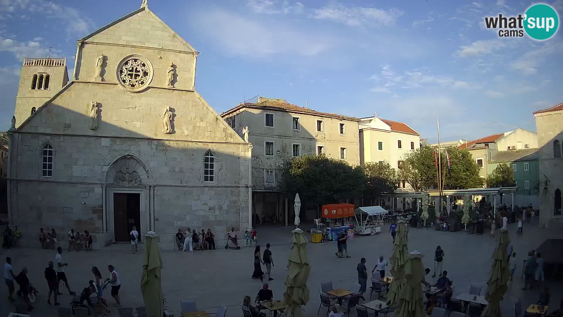 Pag – main square and Church of St. Mary