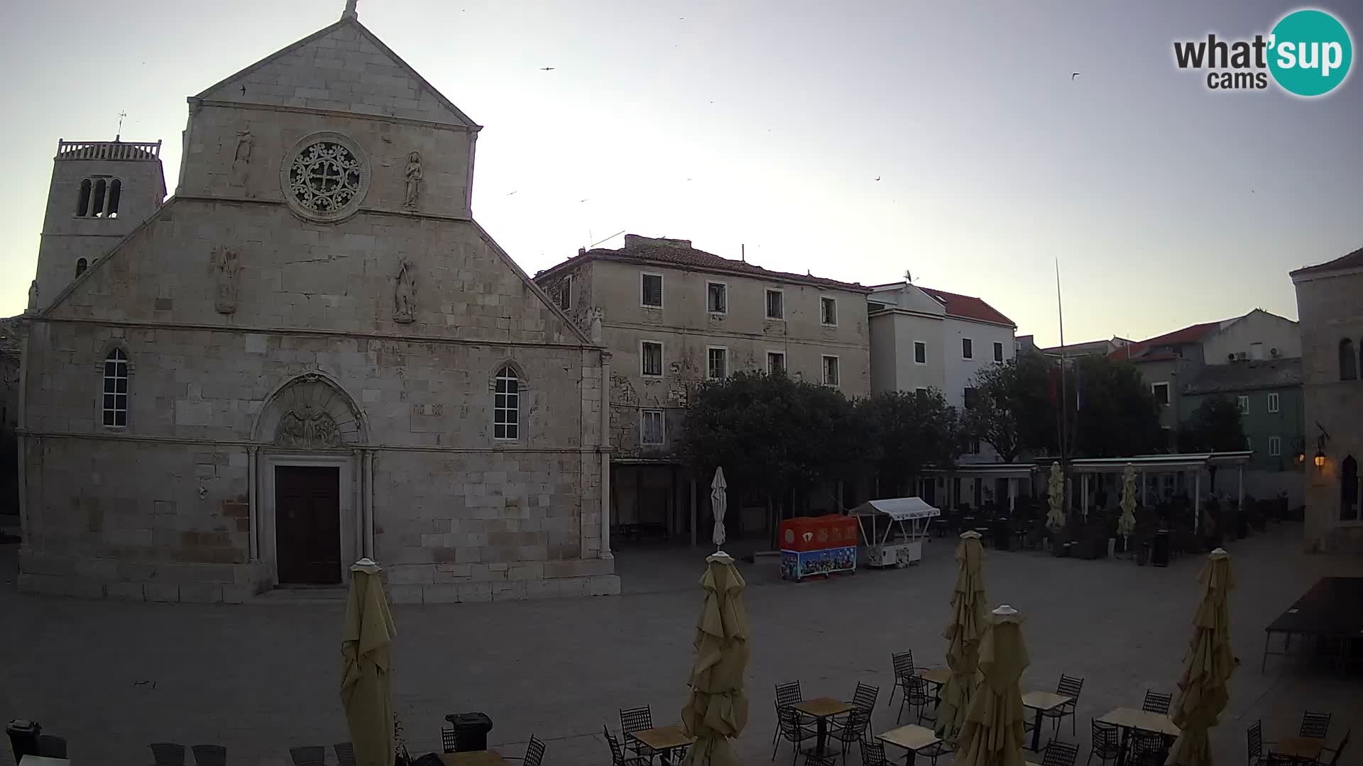 Pag – main square and Church of St. Mary