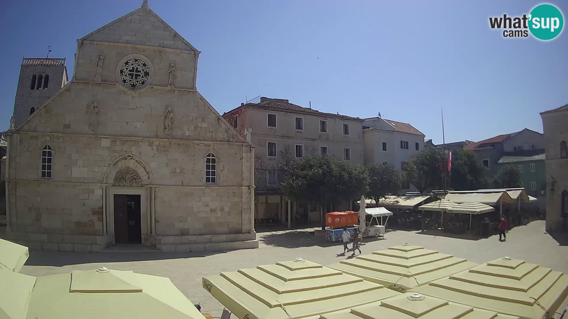 Pag – main square and Church of St. Mary