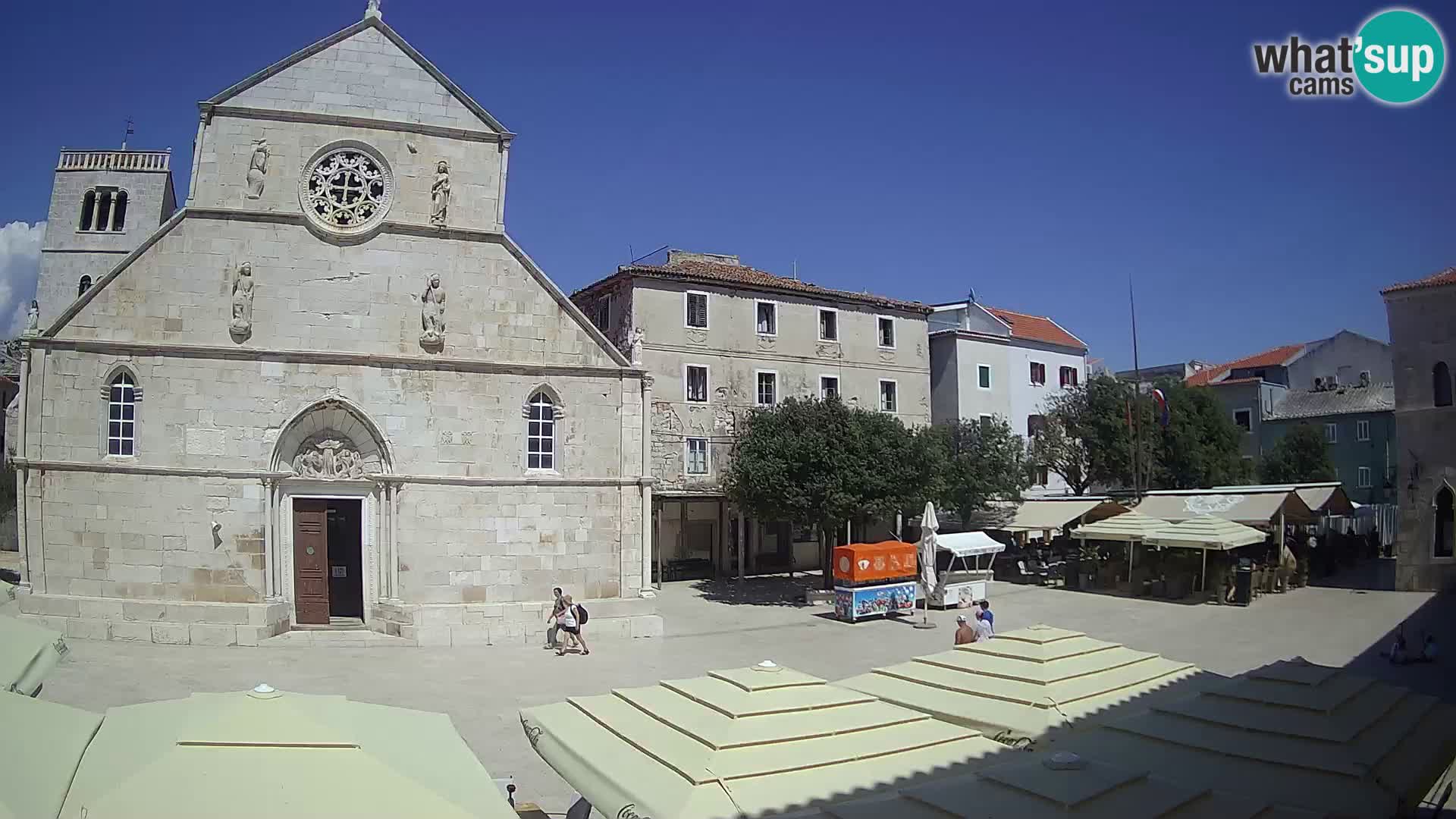 Webcam Pag – Hauptplatz und Kirche St. Maria