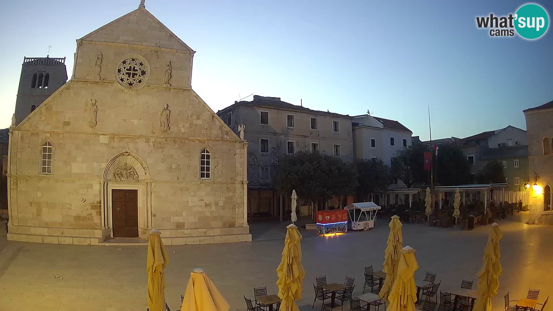 Webcam Pag – Hauptplatz und Kirche St. Maria