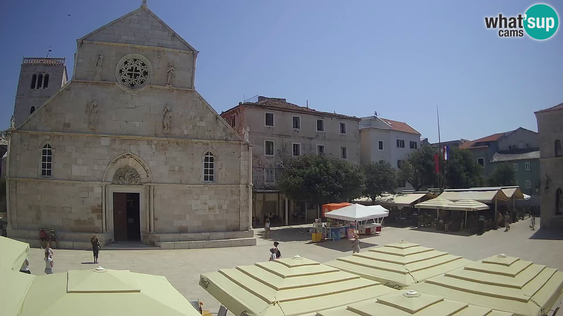 Pag – main square and Church of St. Mary