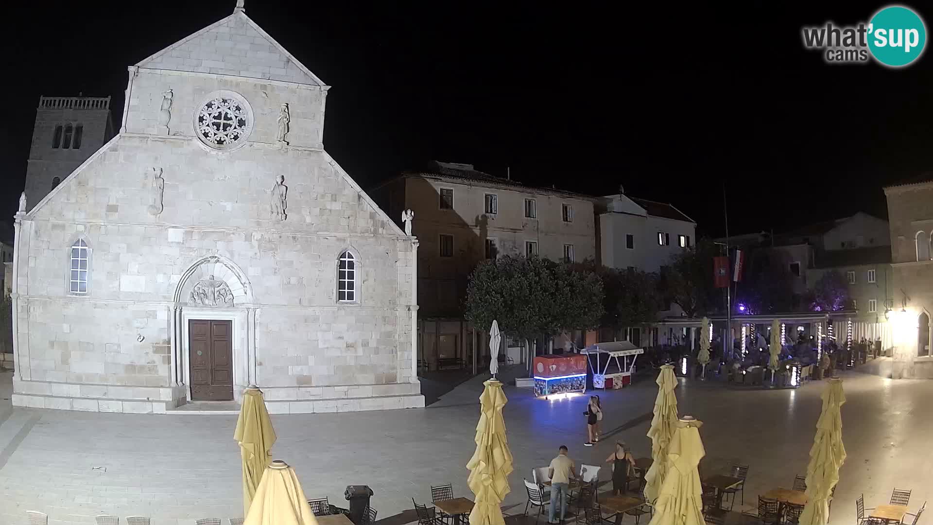 Spletna kamera Pag – Glavni trg in cerkev sv Marije