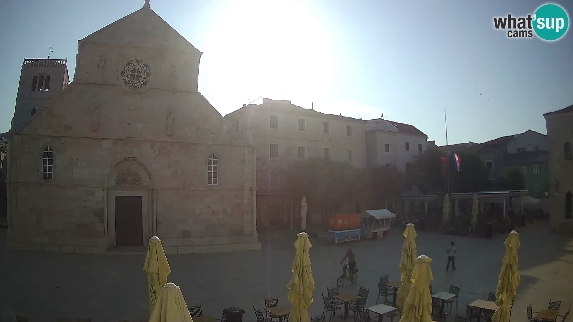 Spletna kamera Pag – Glavni trg in cerkev sv Marije