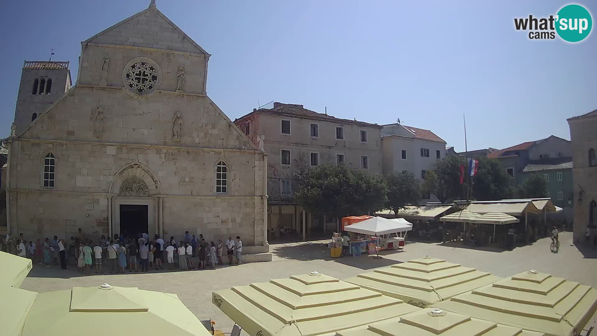 Pag – main square and Church of St. Mary