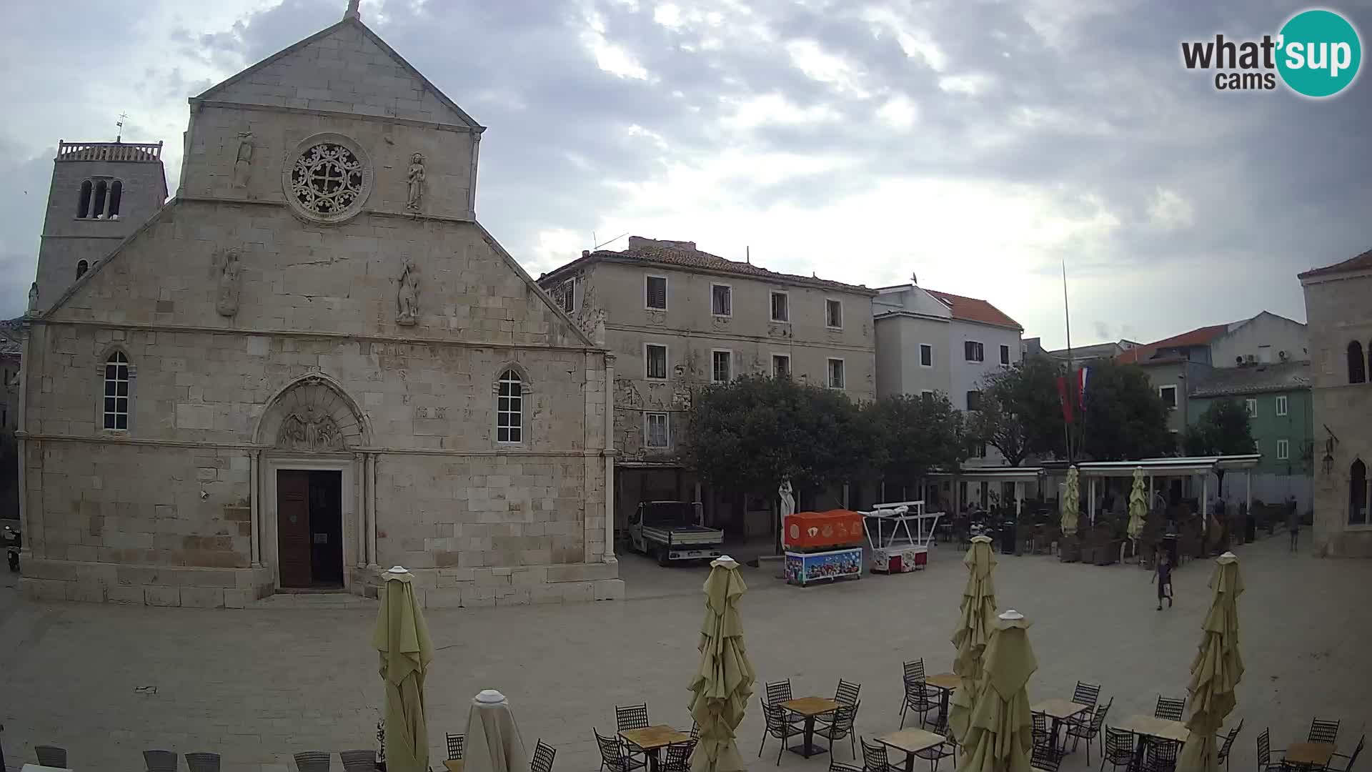 Pag – main square and Church of St. Mary