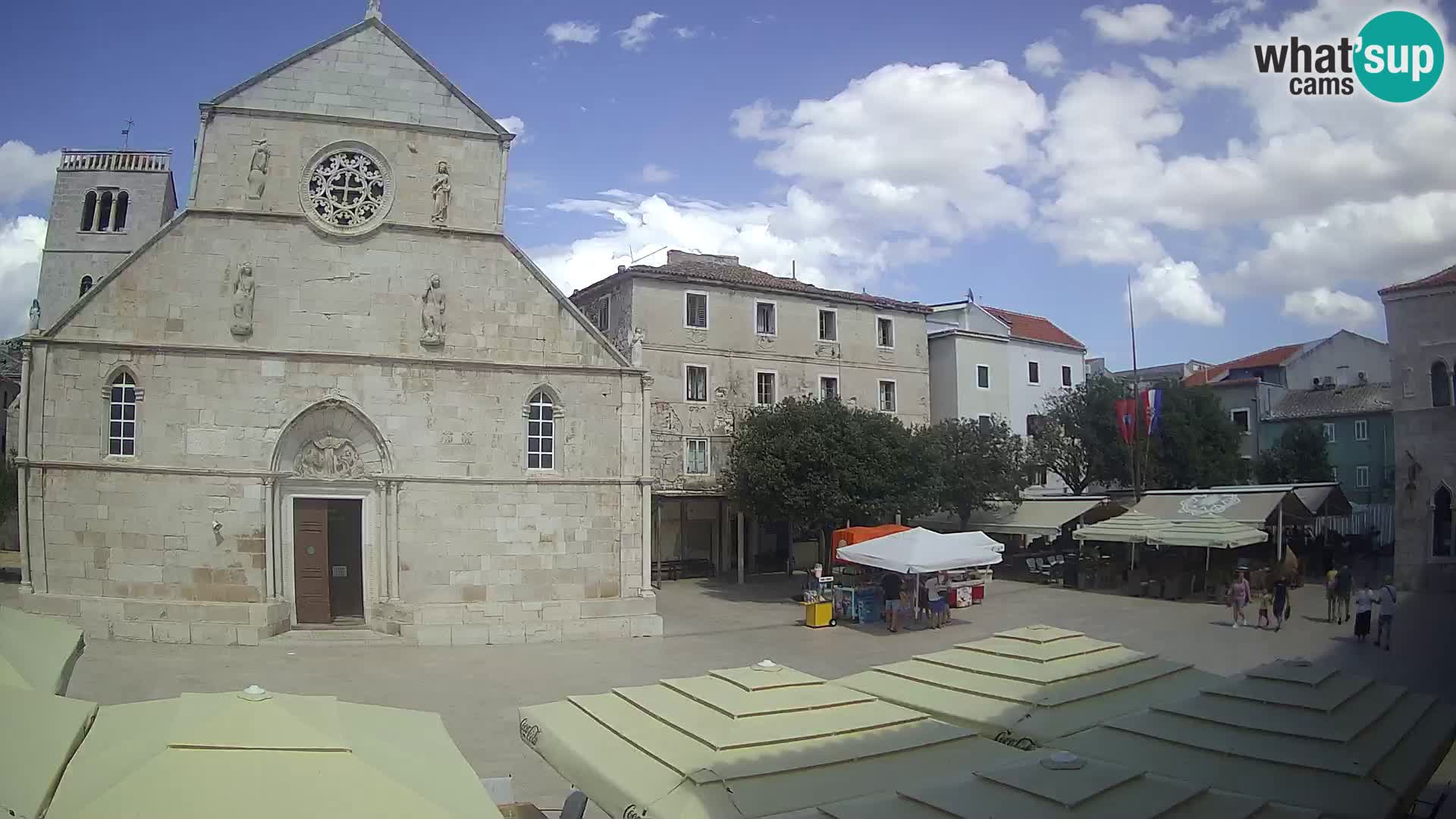 Webcam Pag – Hauptplatz und Kirche St. Maria