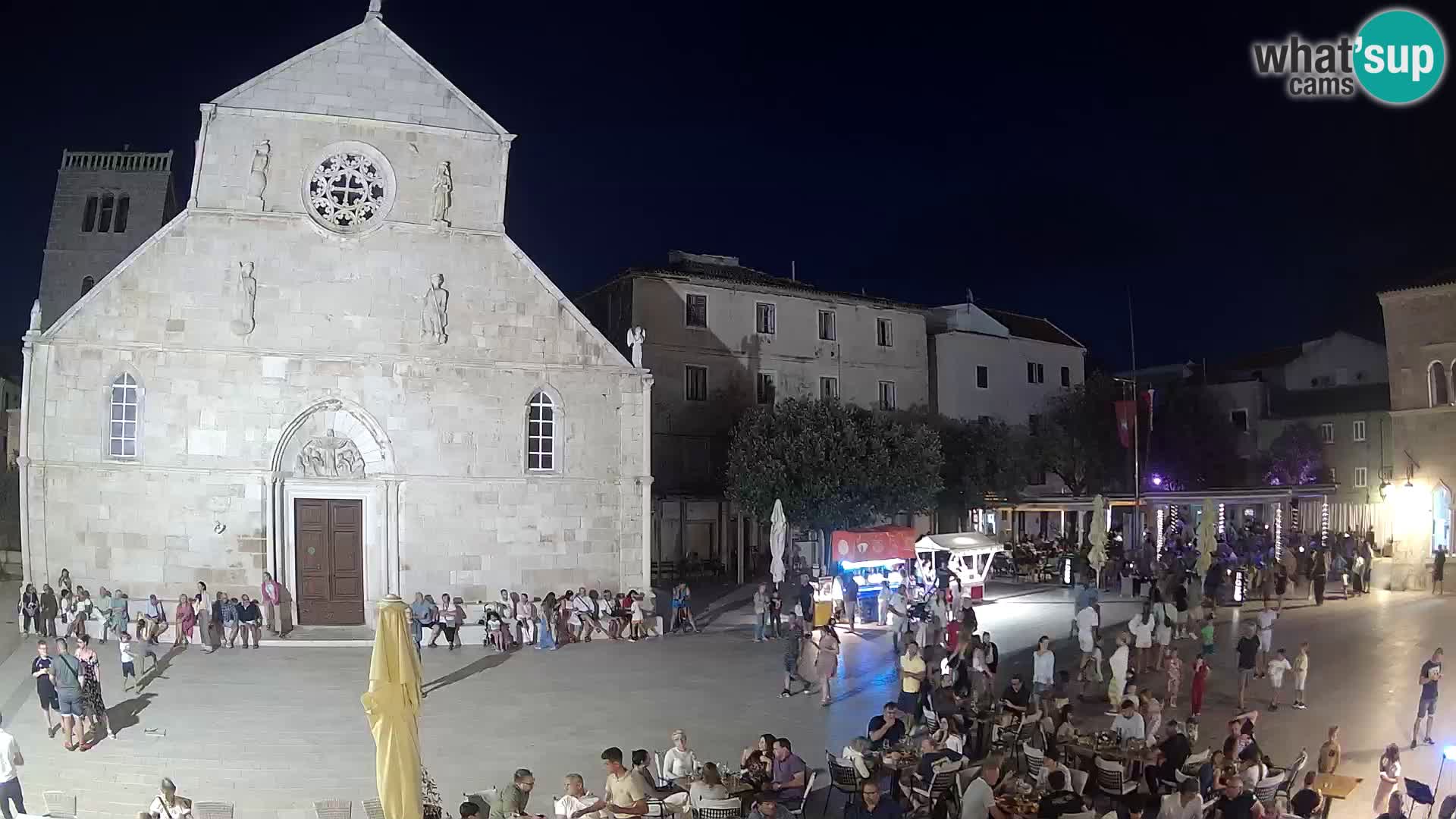 Pag – main square and Church of St. Mary