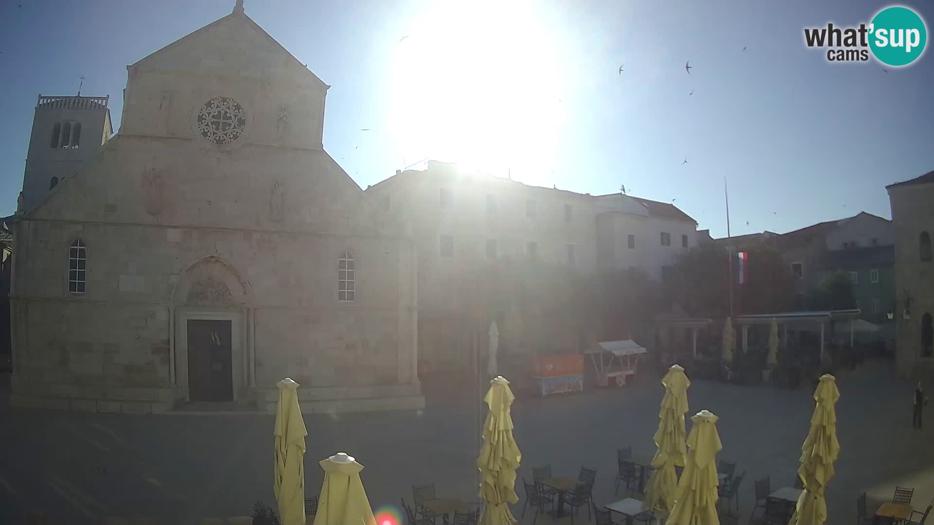 Spletna kamera Pag – Glavni trg in cerkev sv Marije