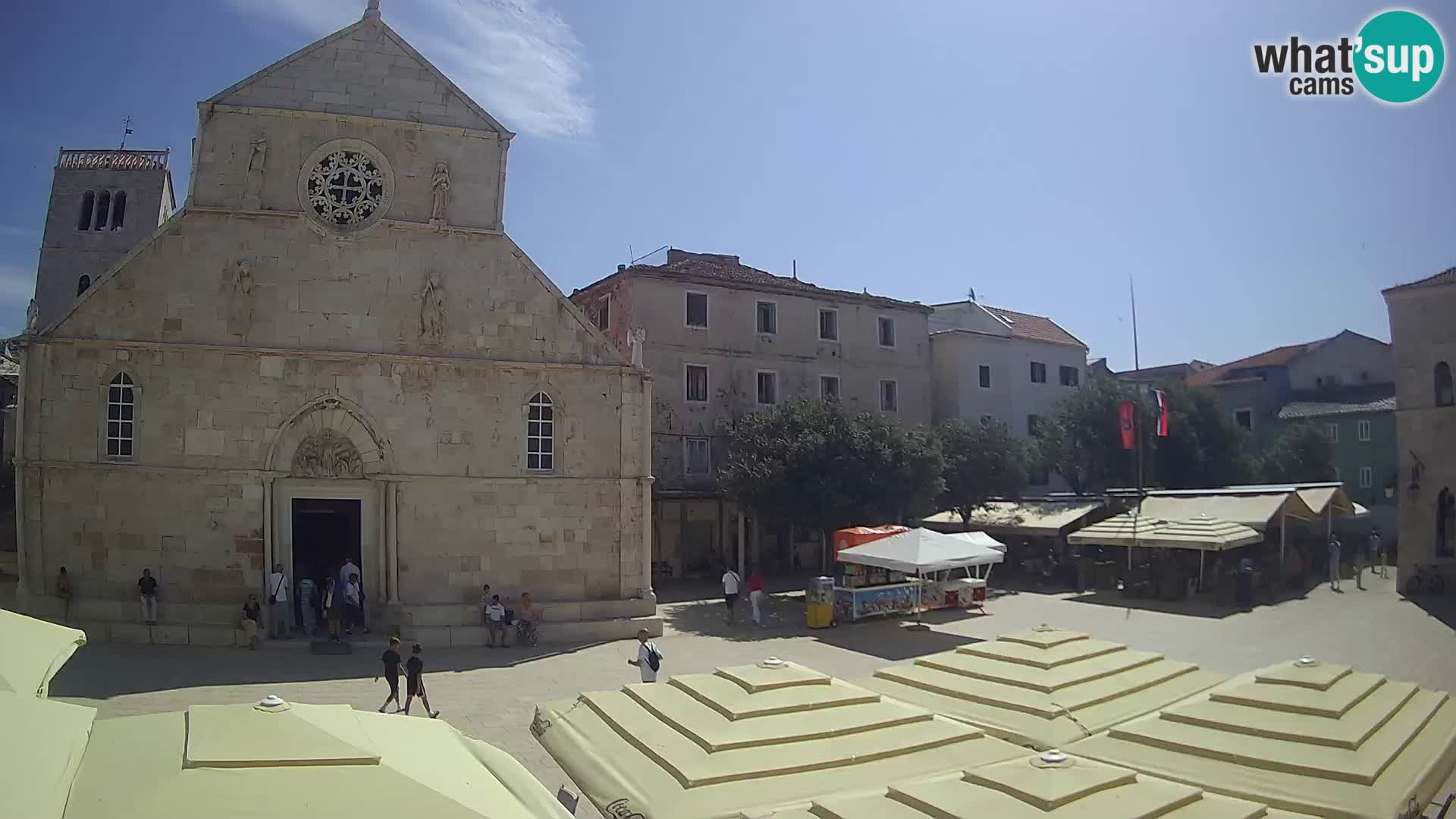 Pag – main square and Church of St. Mary