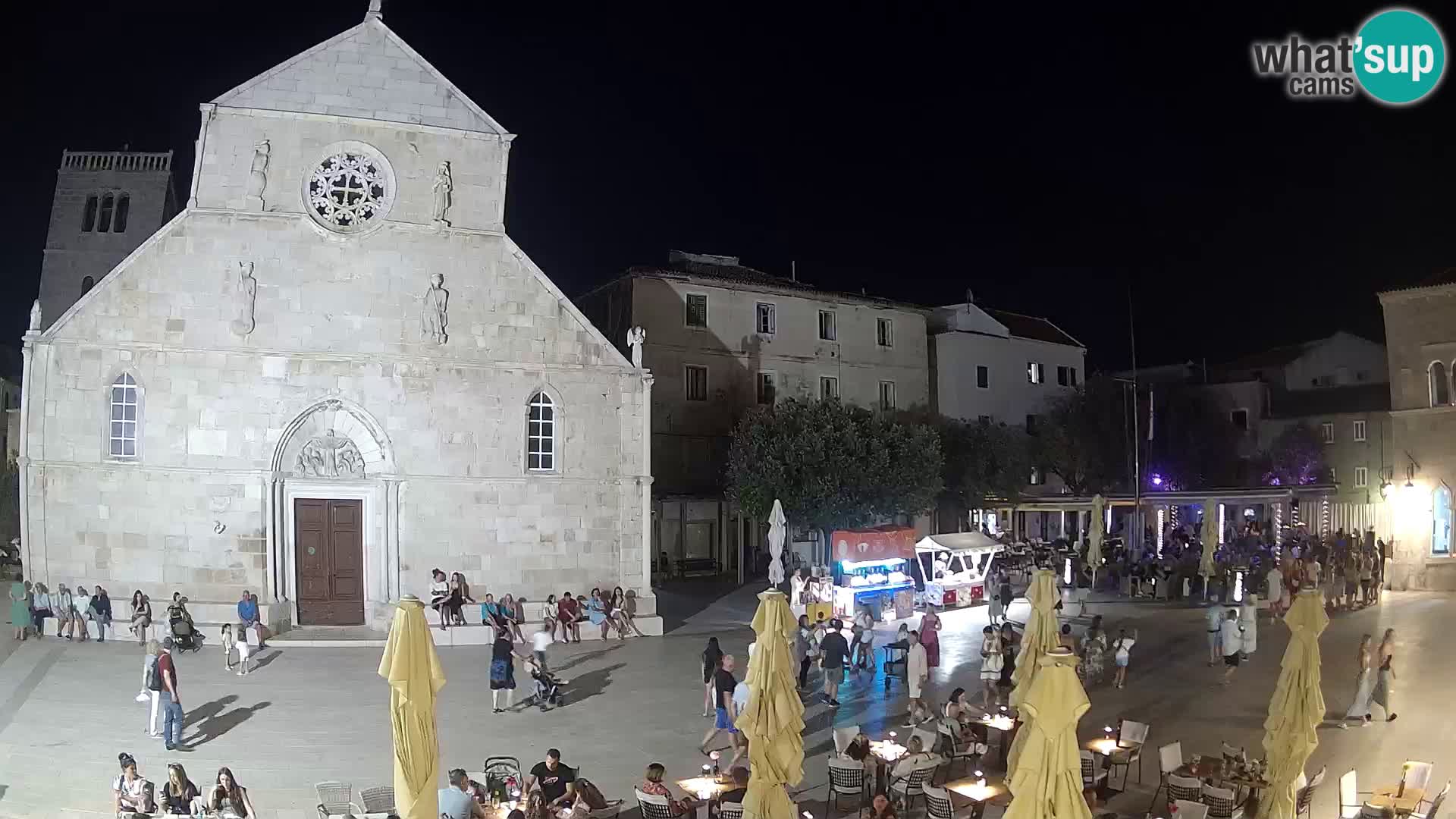 Spletna kamera Pag – Glavni trg in cerkev sv Marije