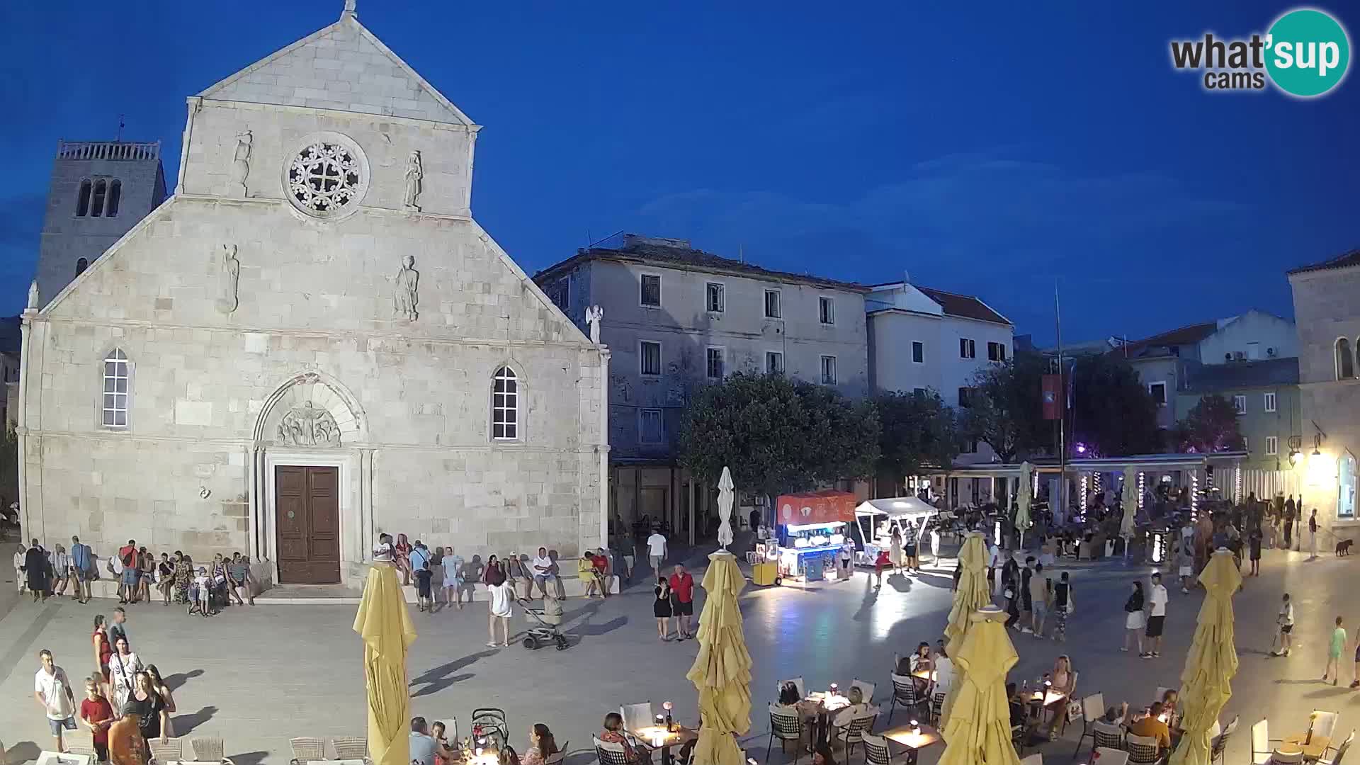 Pag – main square and Church of St. Mary
