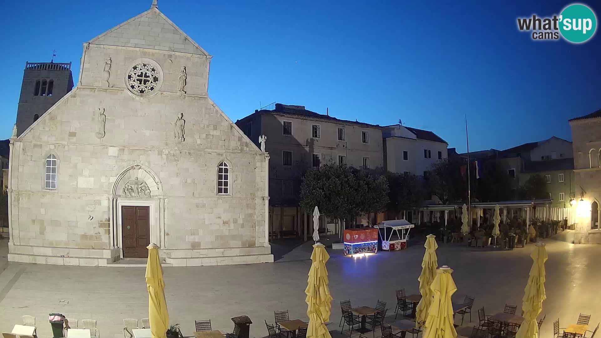 Pag – main square and Church of St. Mary