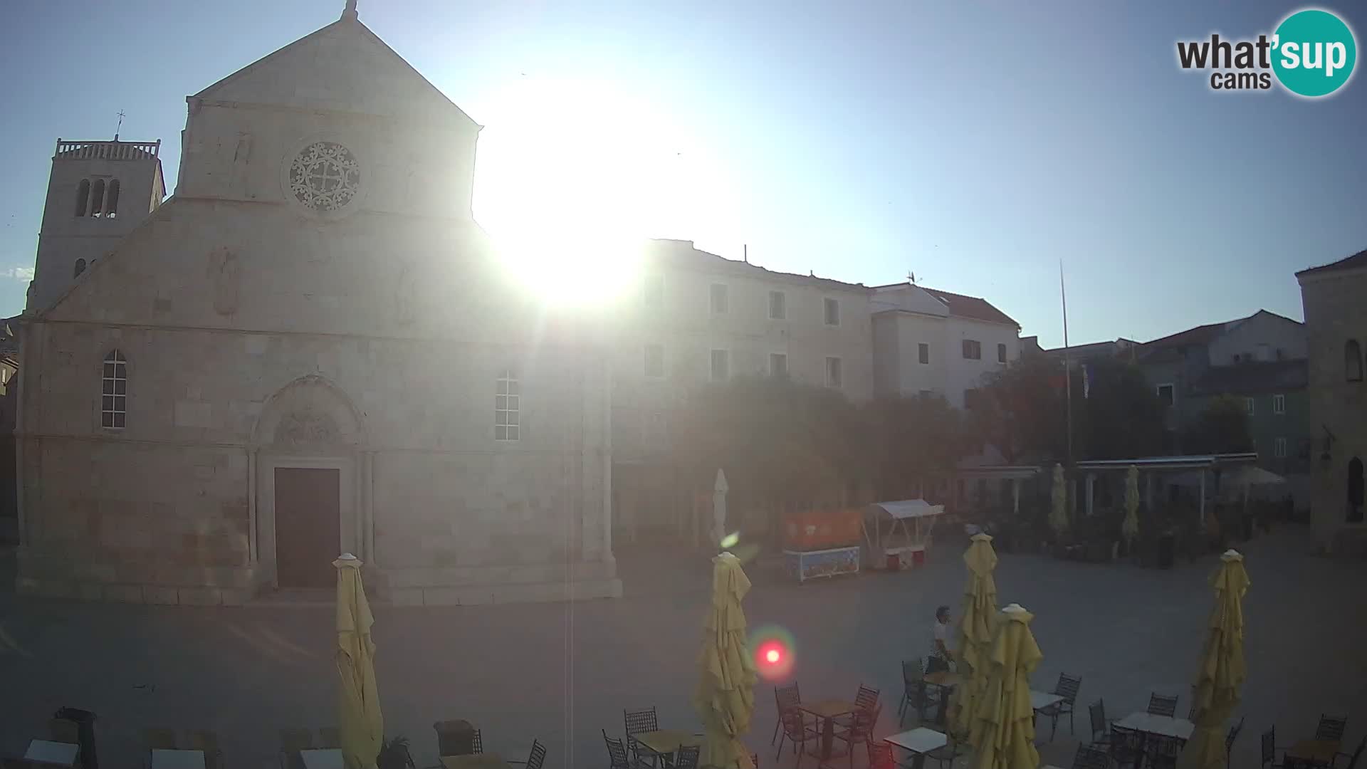 Spletna kamera Pag – Glavni trg in cerkev sv Marije