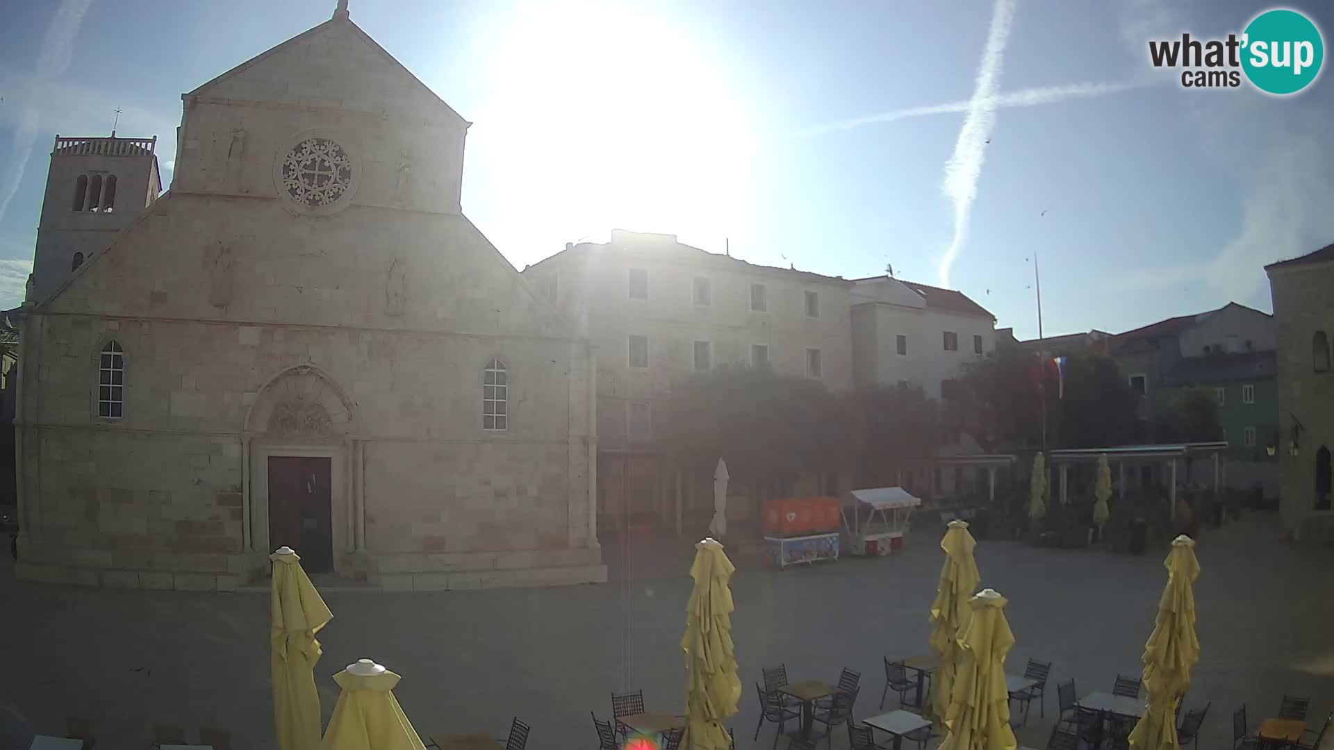 Spletna kamera Pag – Glavni trg in cerkev sv Marije