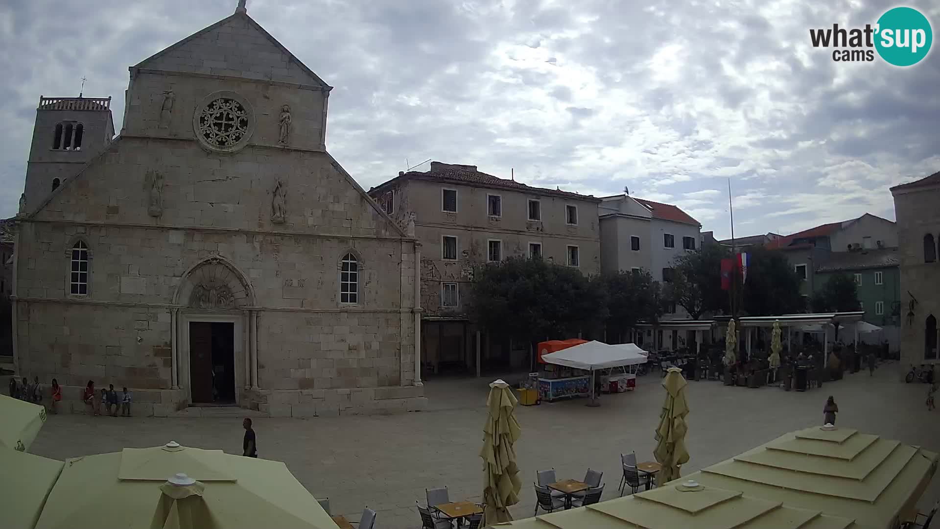 Webcam Pag – Hauptplatz und Kirche St. Maria