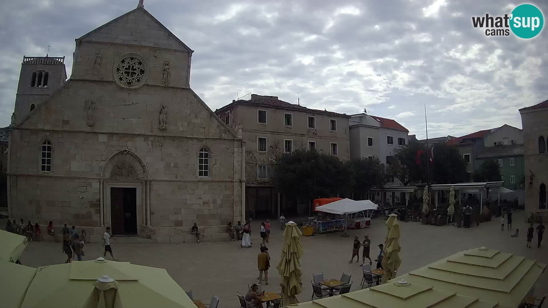 Pag – main square and Church of St. Mary
