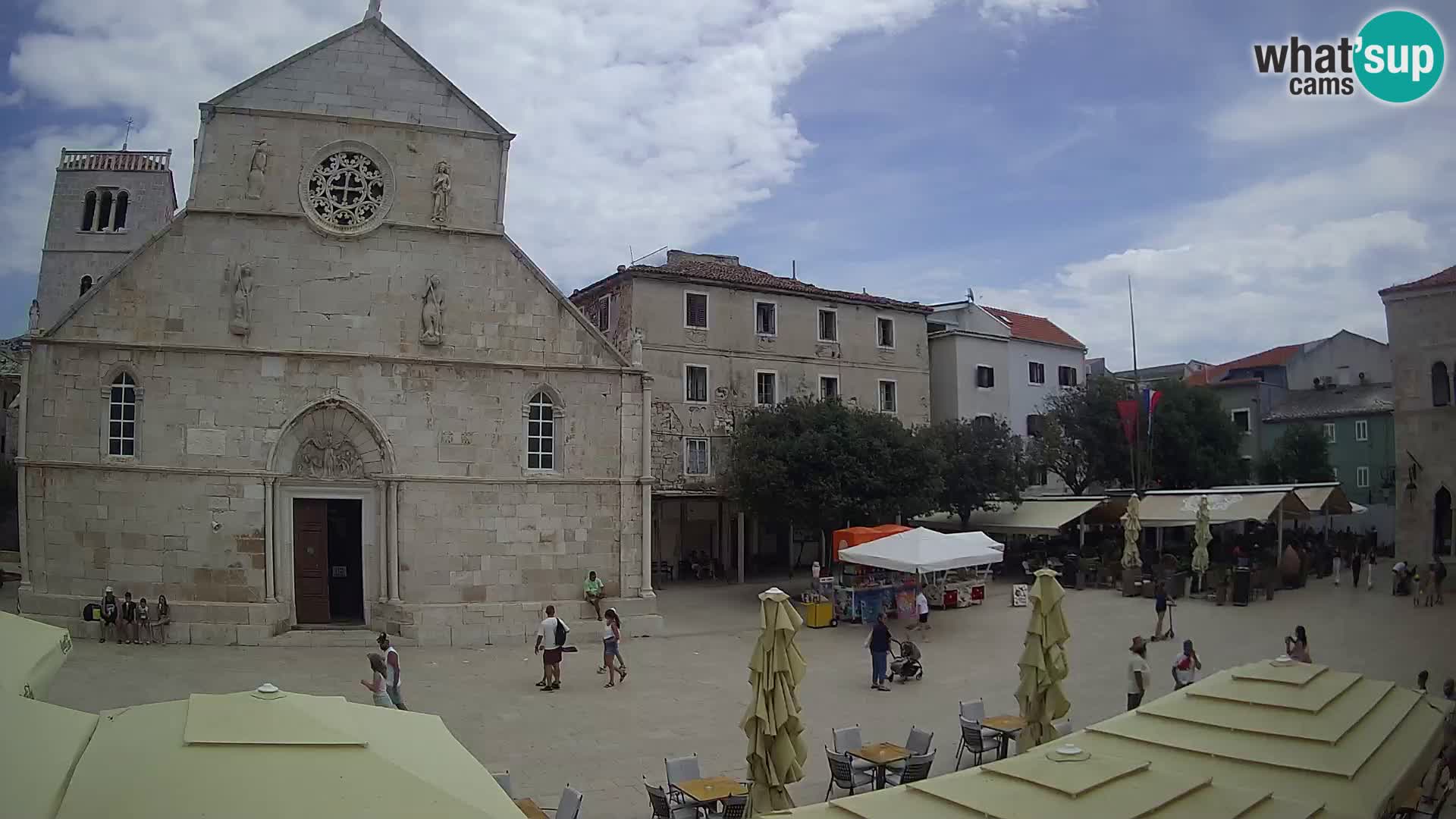 Webcam Pag – Hauptplatz und Kirche St. Maria