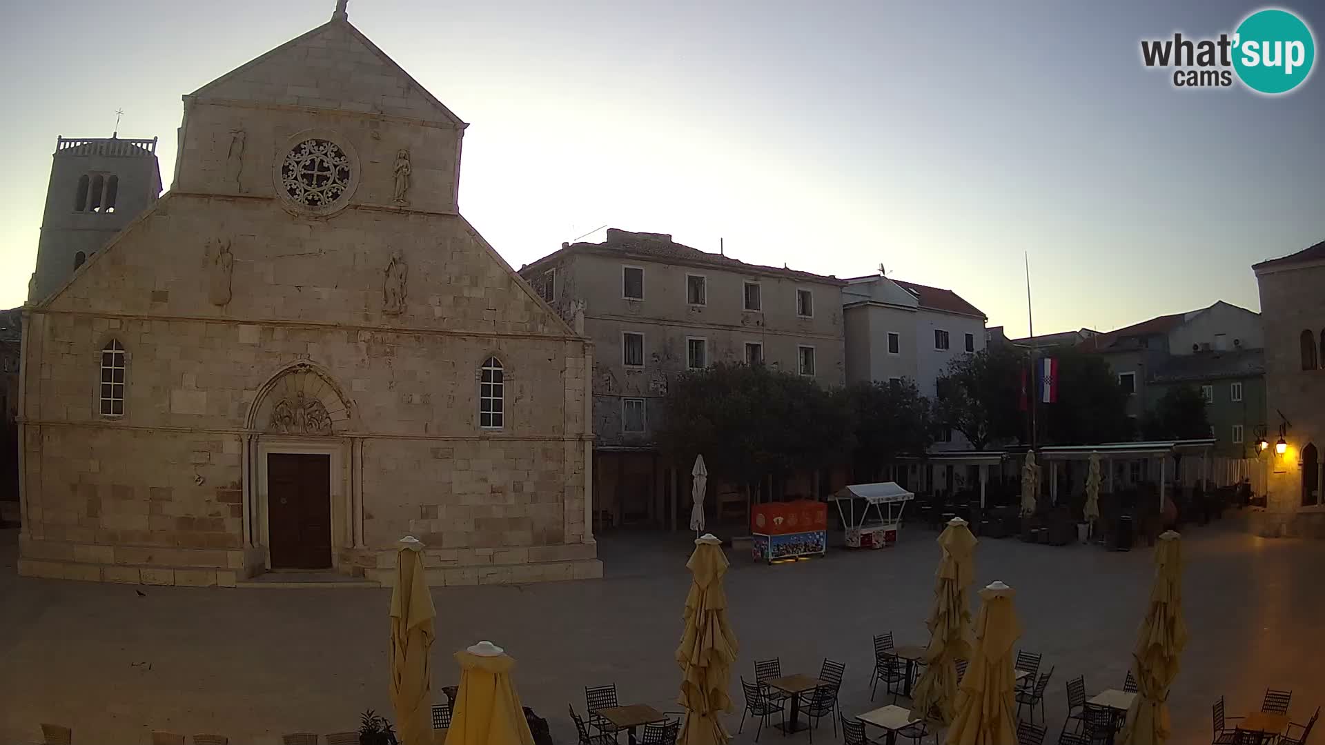 Webcam Pag – Hauptplatz und Kirche St. Maria