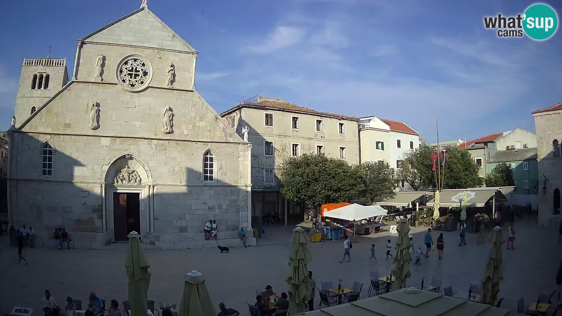 Pag – main square and Church of St. Mary