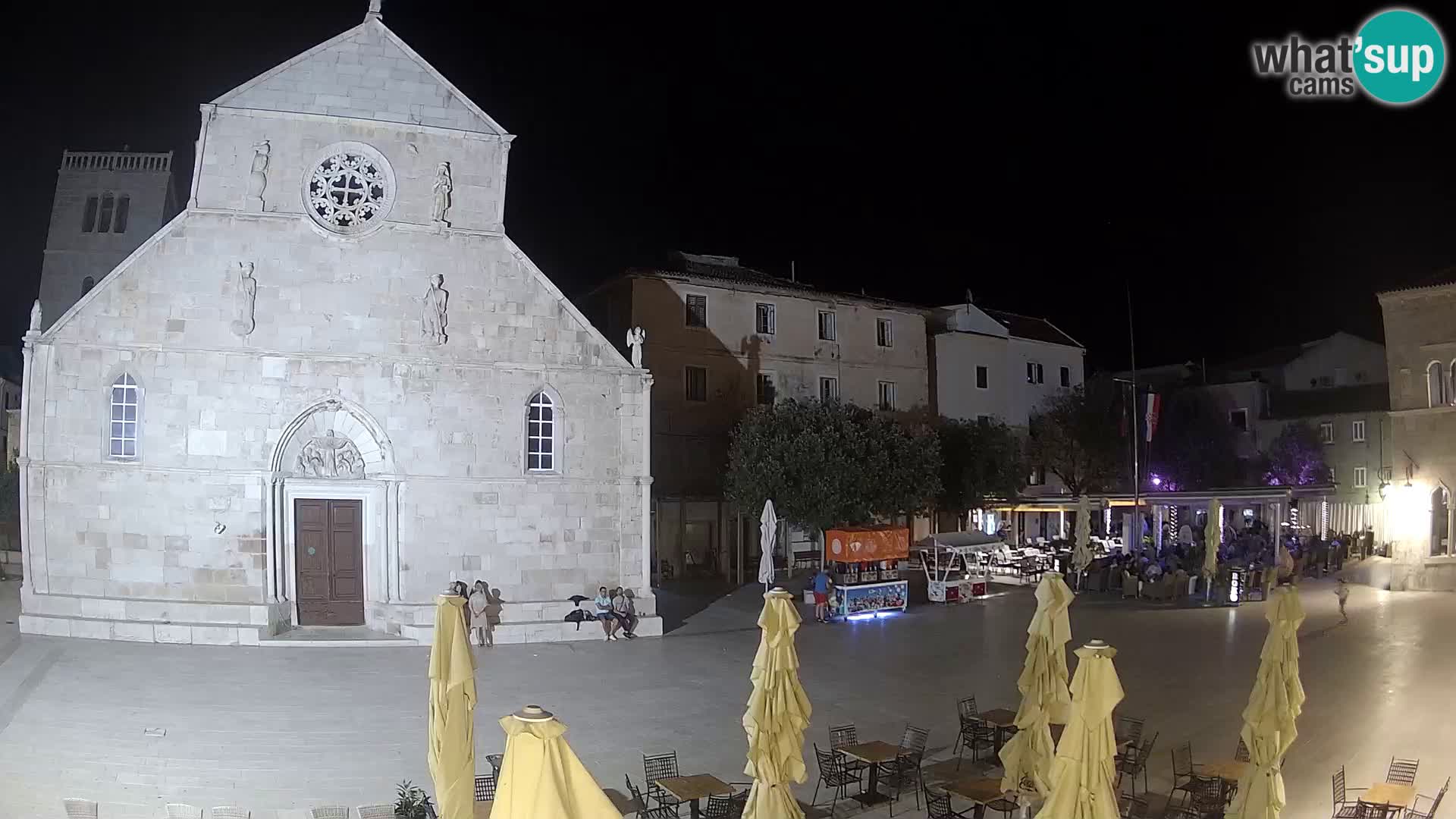 Pag – main square and Church of St. Mary