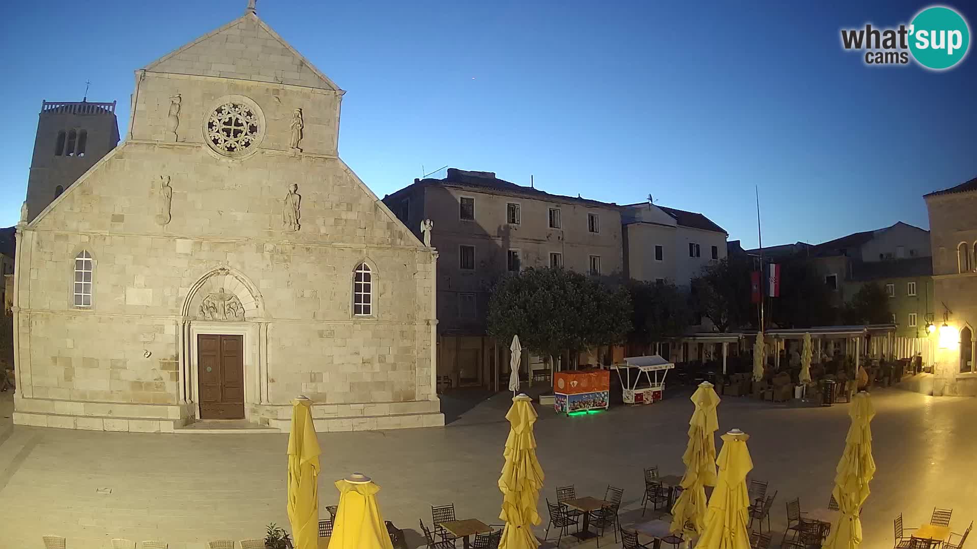 Webcam Pag – Hauptplatz und Kirche St. Maria