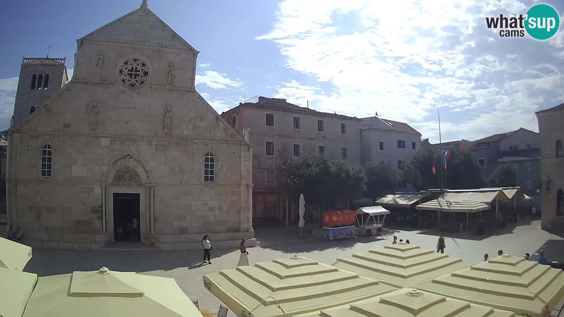 Pag – main square and Church of St. Mary
