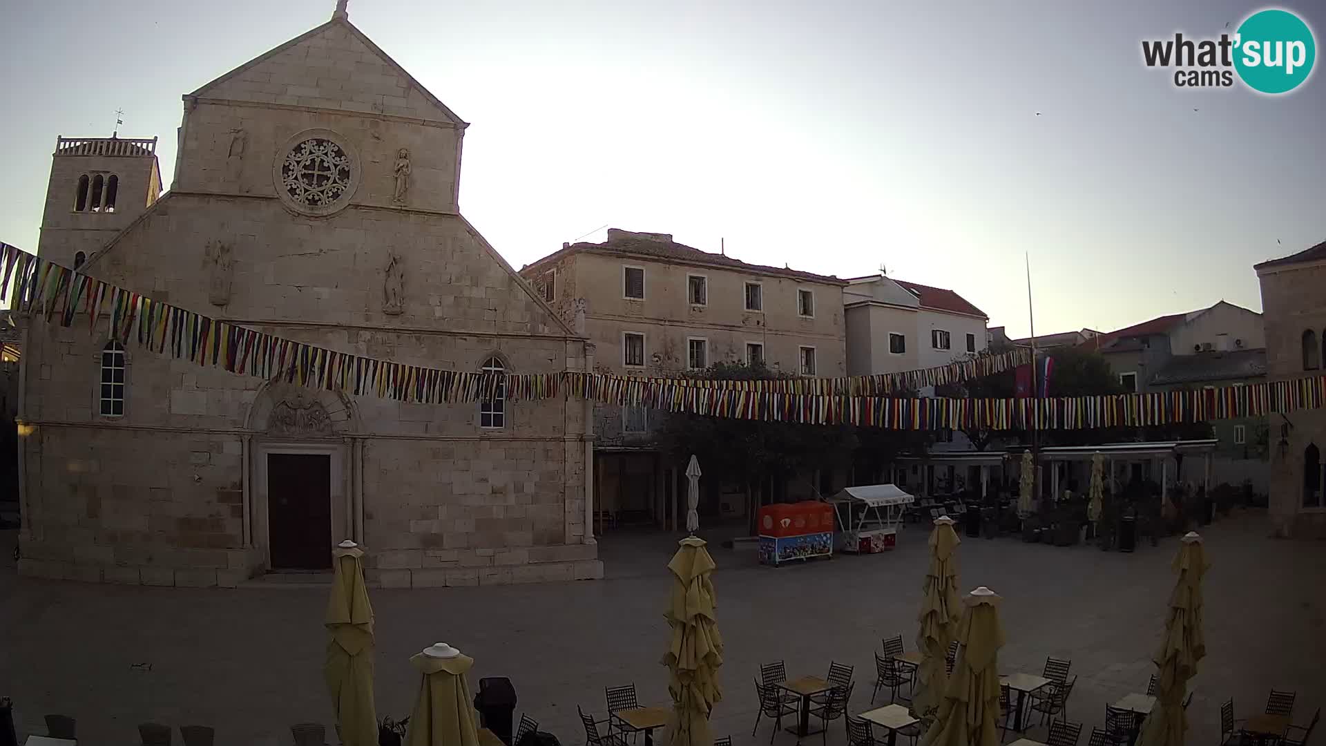 Pag – main square and Church of St. Mary