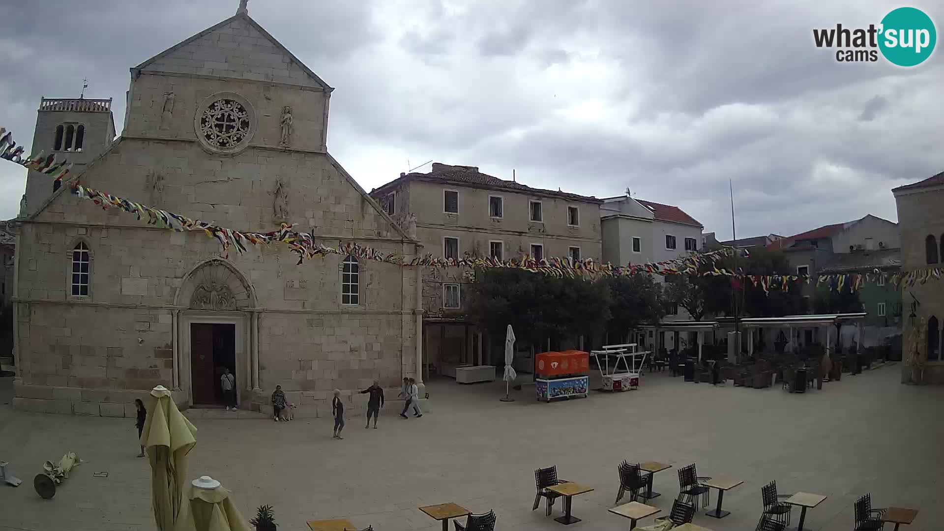 Webcam Pag – Hauptplatz und Kirche St. Maria