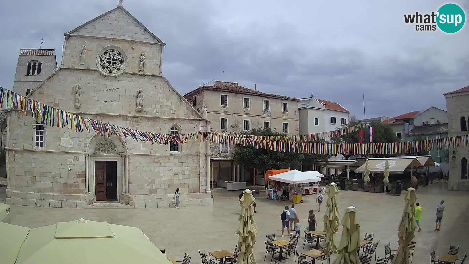 Pag – main square and Church of St. Mary