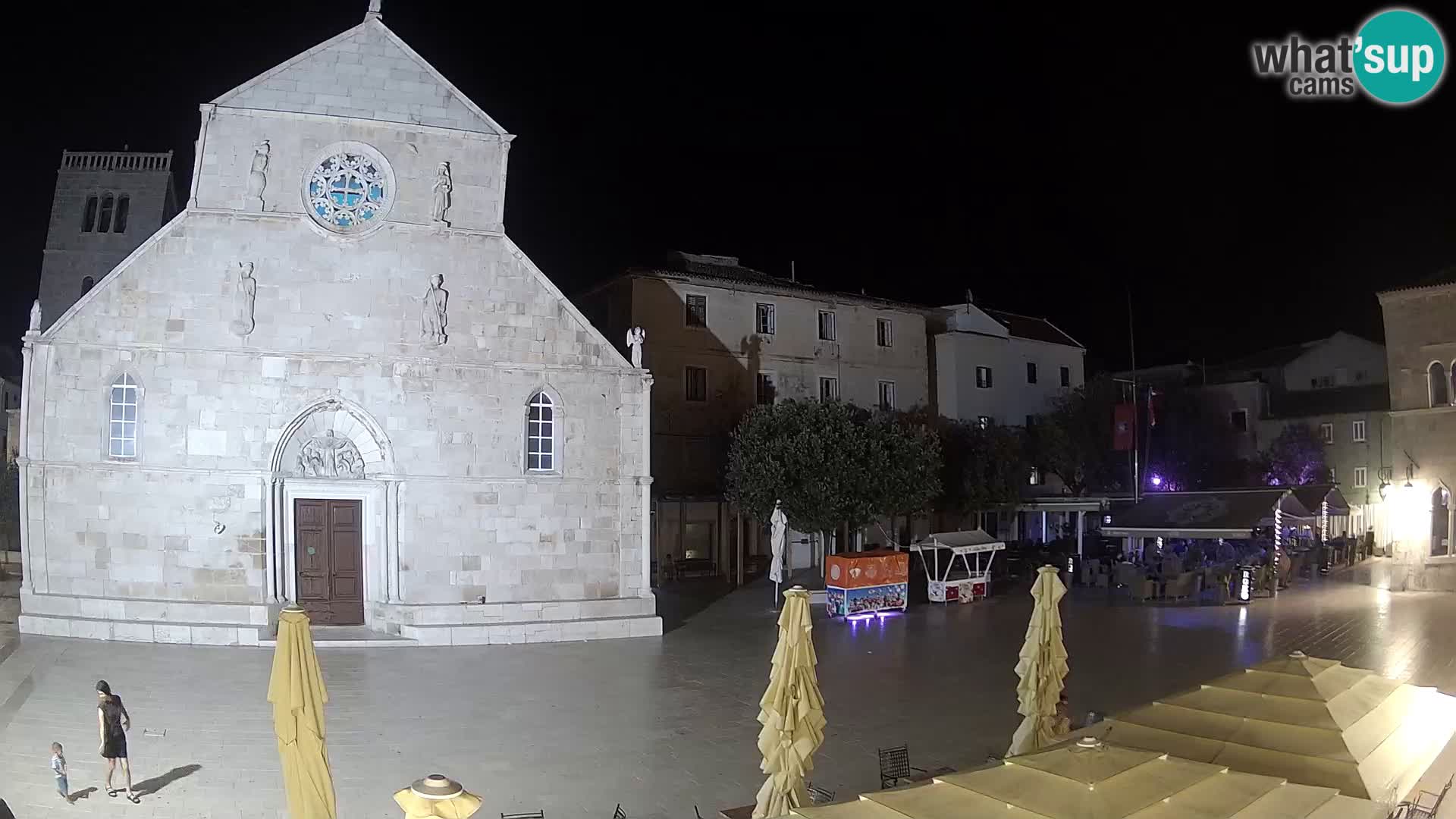 Spletna kamera Pag – Glavni trg in cerkev sv Marije