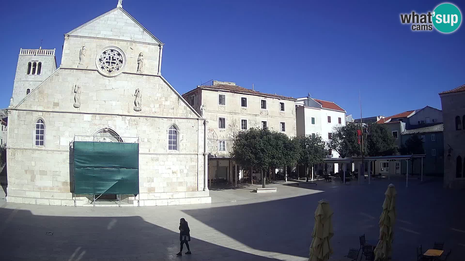 Web kamera Pag – Glavni trg i crkva sv. Marije