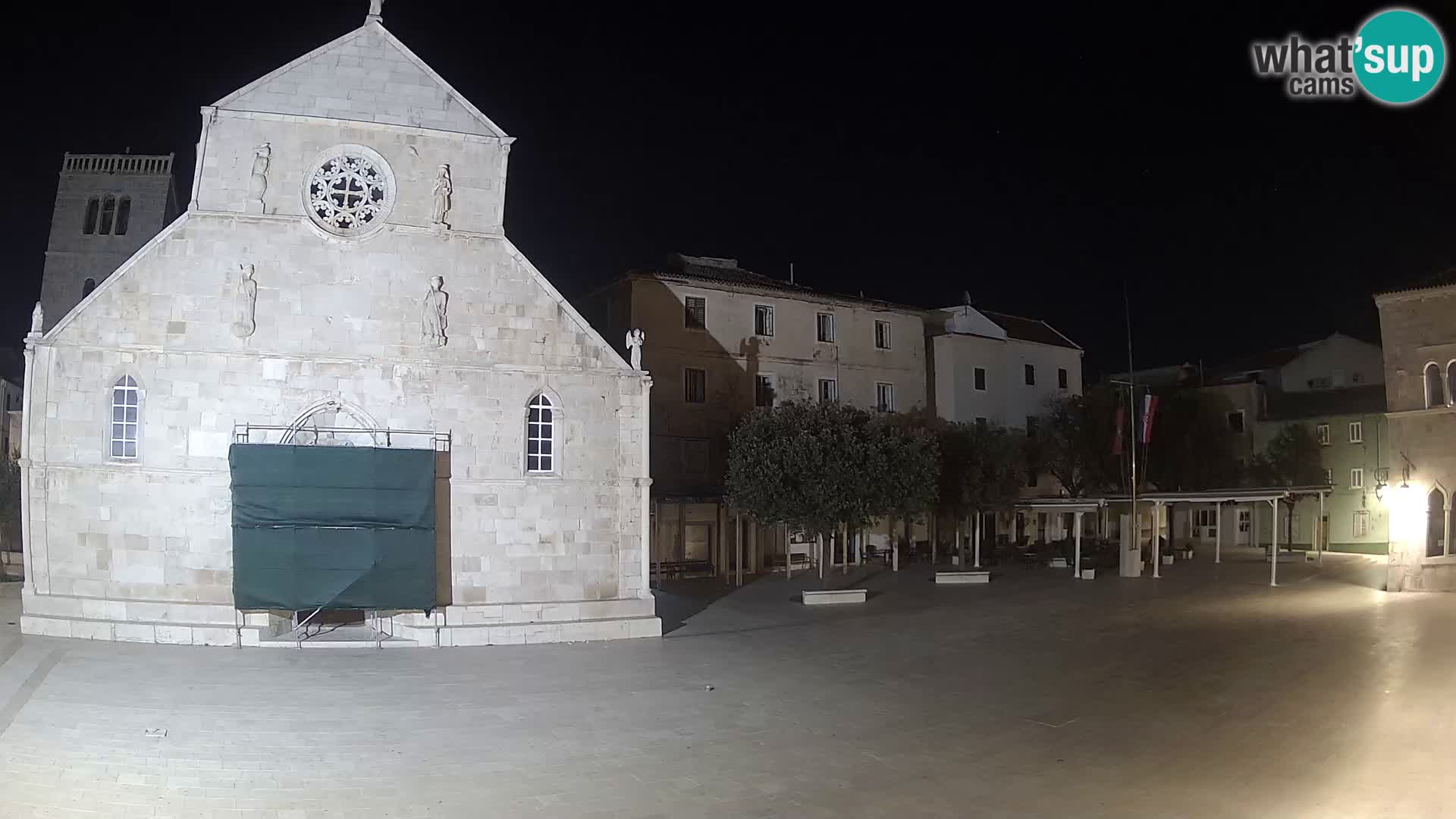 Web kamera Pag – Glavni trg i crkva sv. Marije