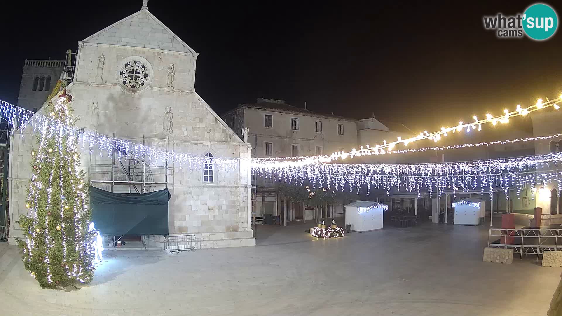 Pag – main square and Church of St. Mary