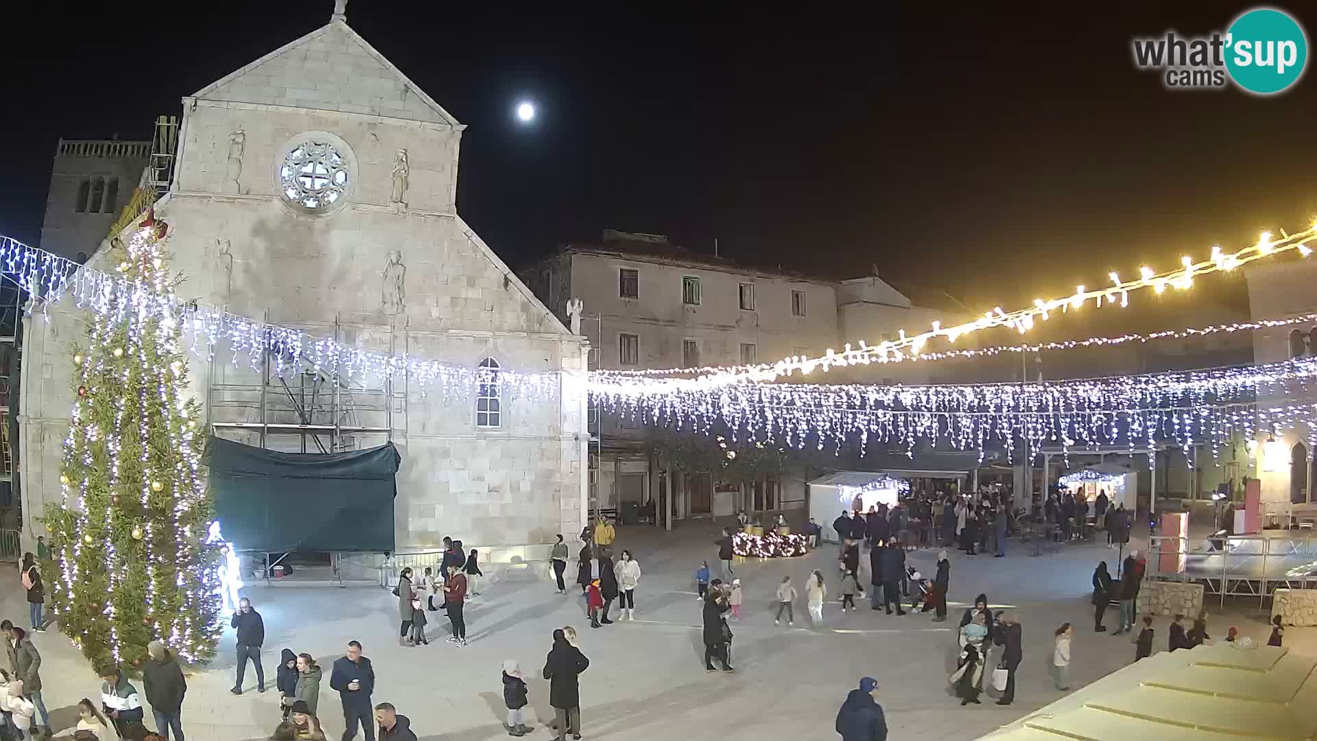 Pag – main square and Church of St. Mary