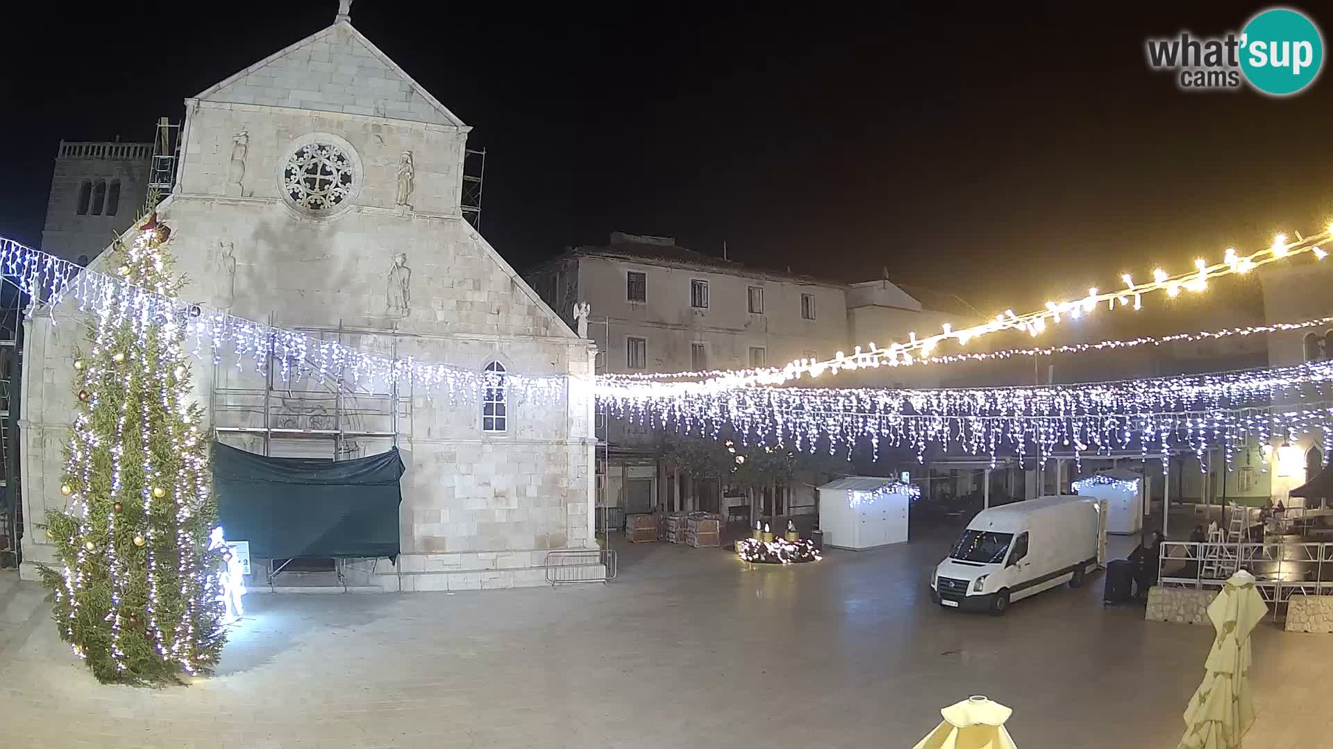 Pag – main square and Church of St. Mary