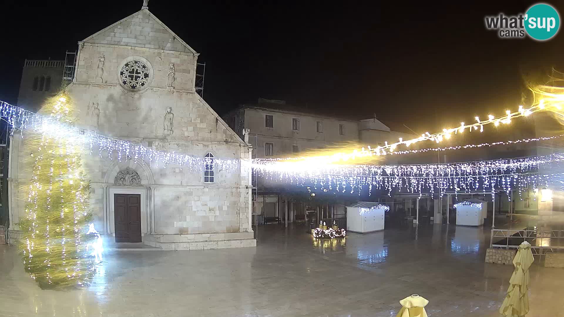 Pag – main square and Church of St. Mary