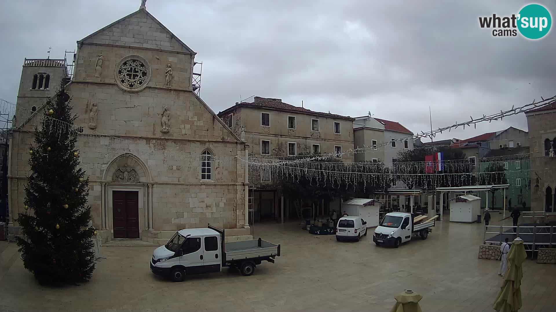 Pag – main square and Church of St. Mary