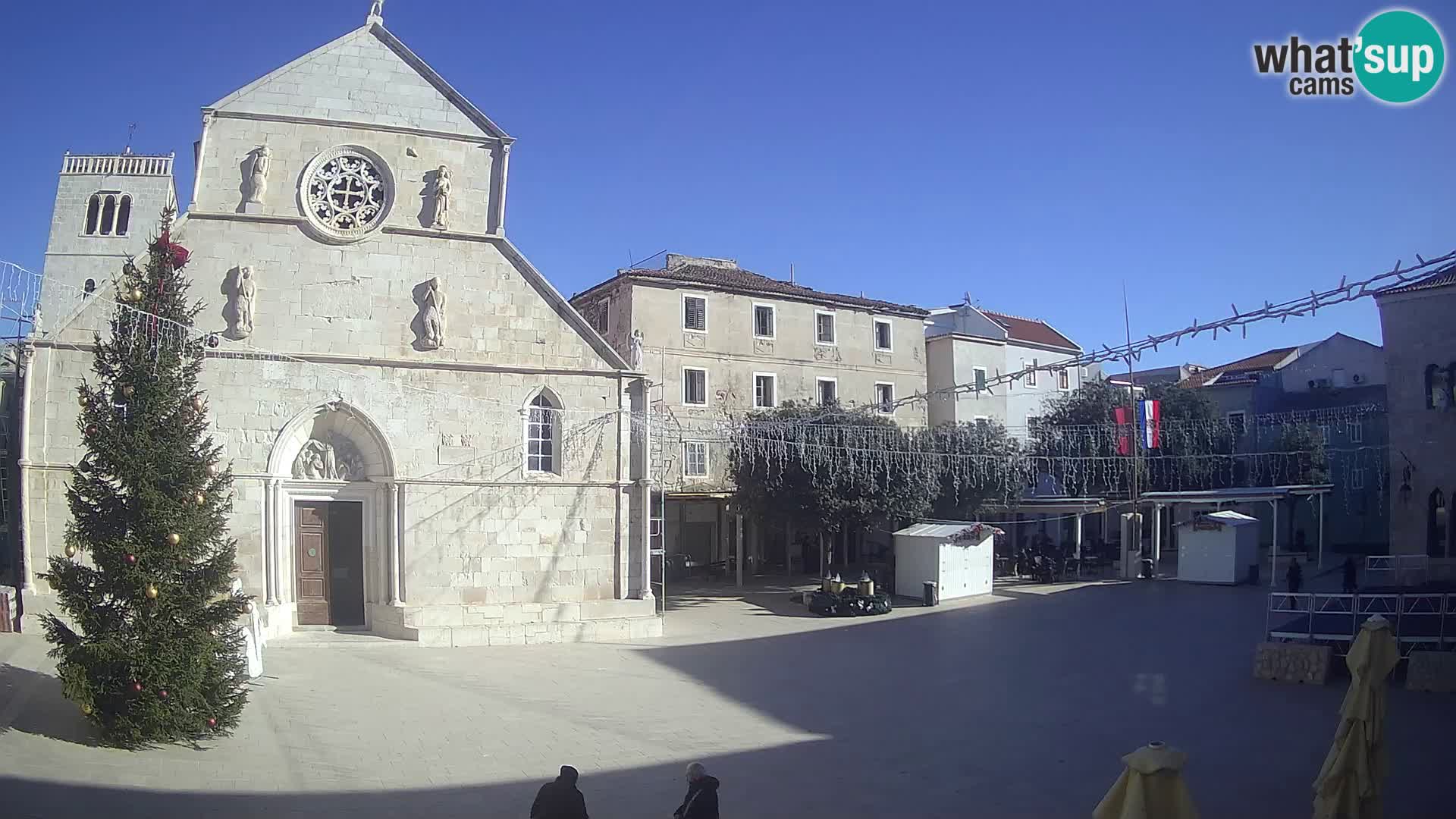 Web kamera Pag – Glavni trg i crkva sv. Marije