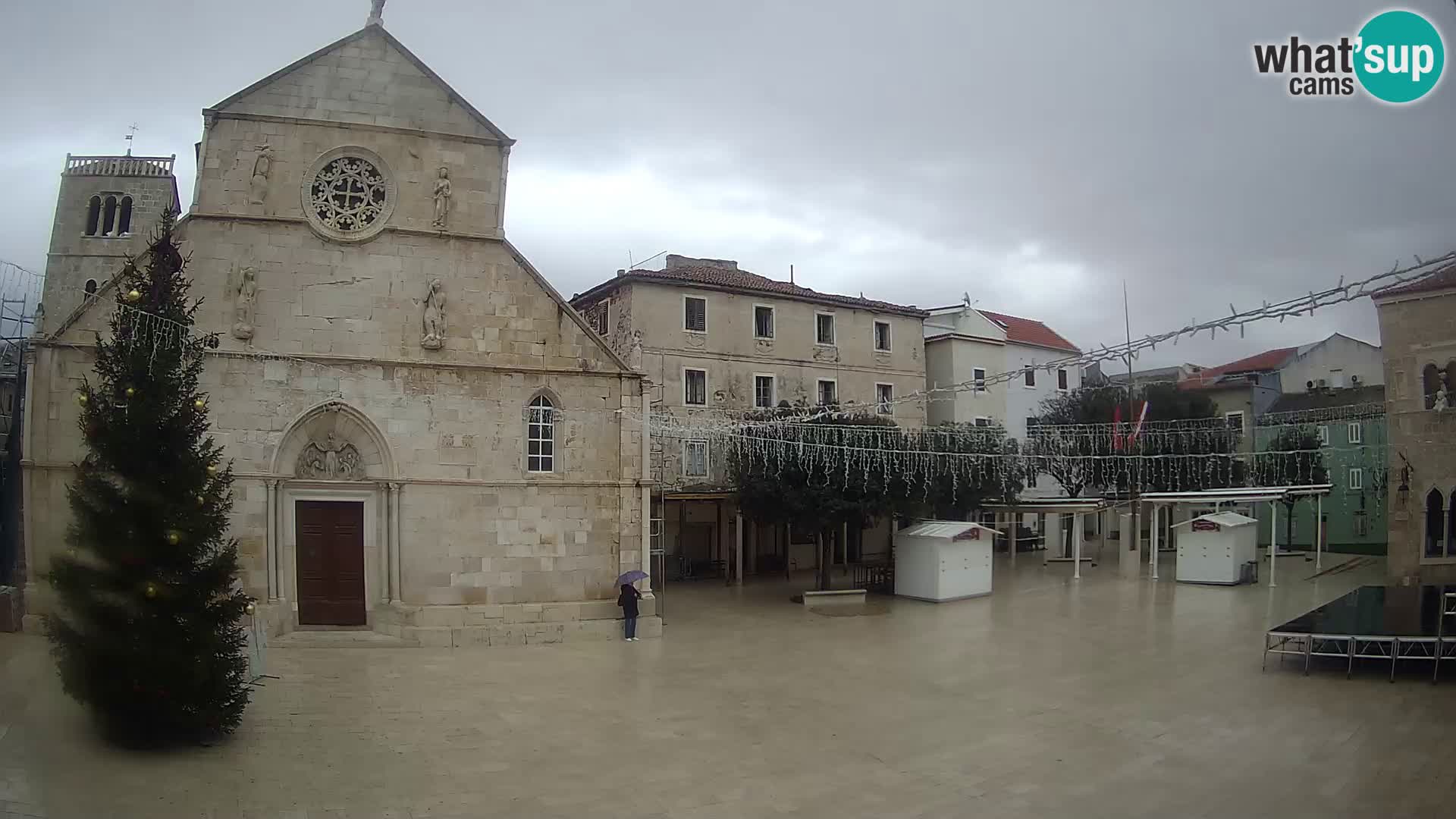 Web kamera Pag – Glavni trg i crkva sv. Marije