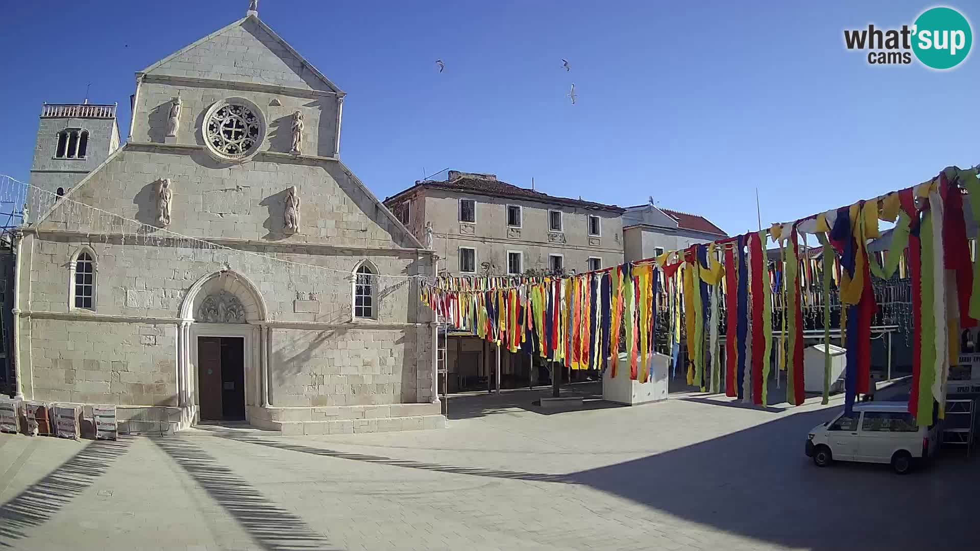 Web kamera Pag – Glavni trg i crkva sv. Marije