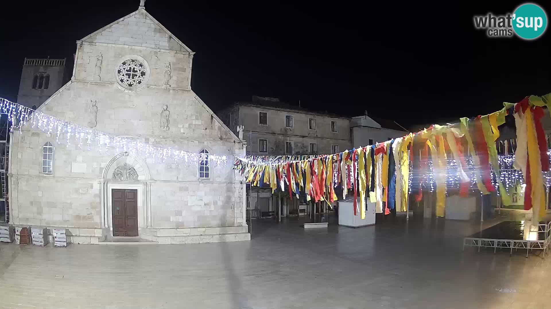 Pag – main square and Church of St. Mary