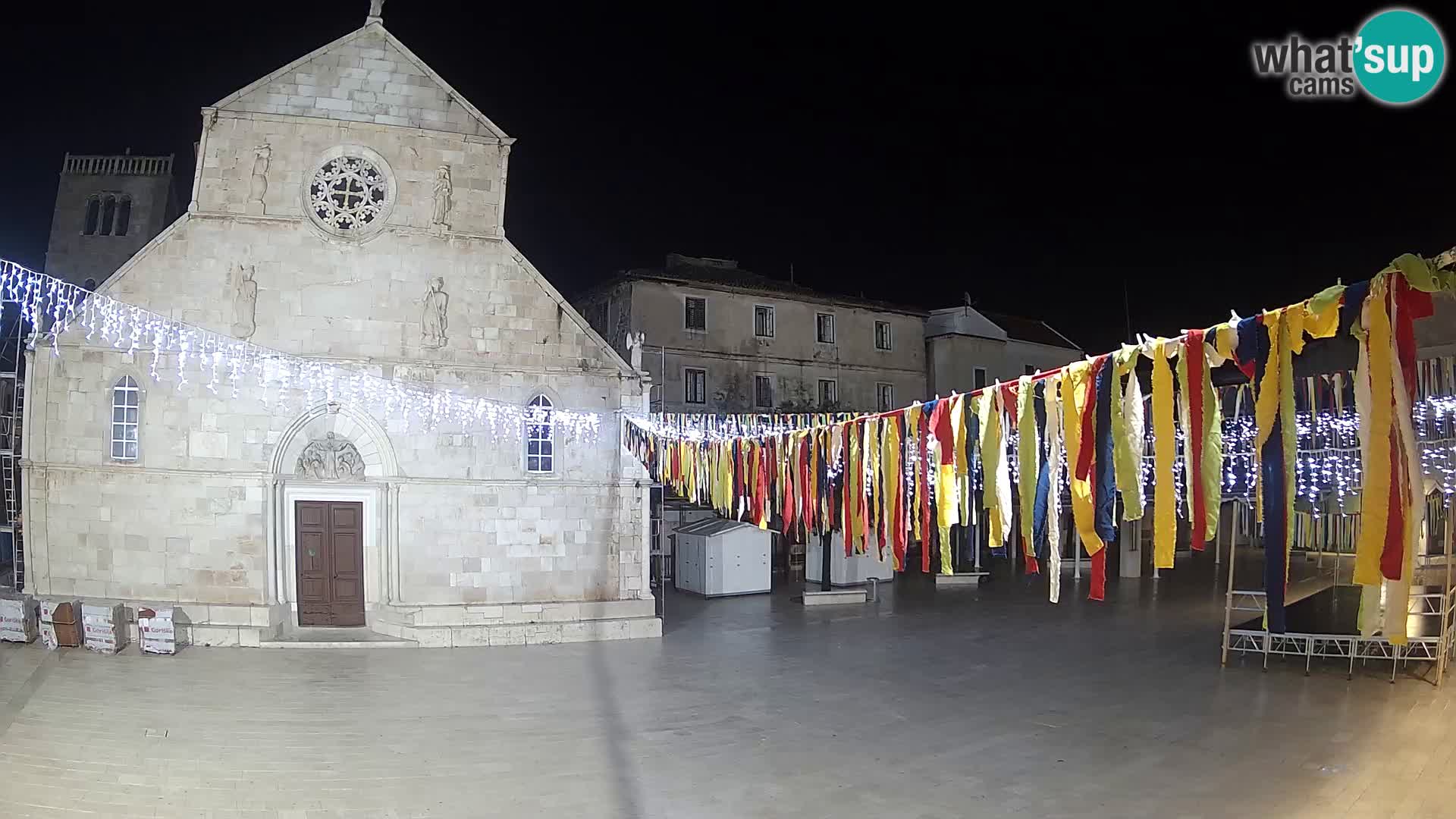 Pag – main square and Church of St. Mary