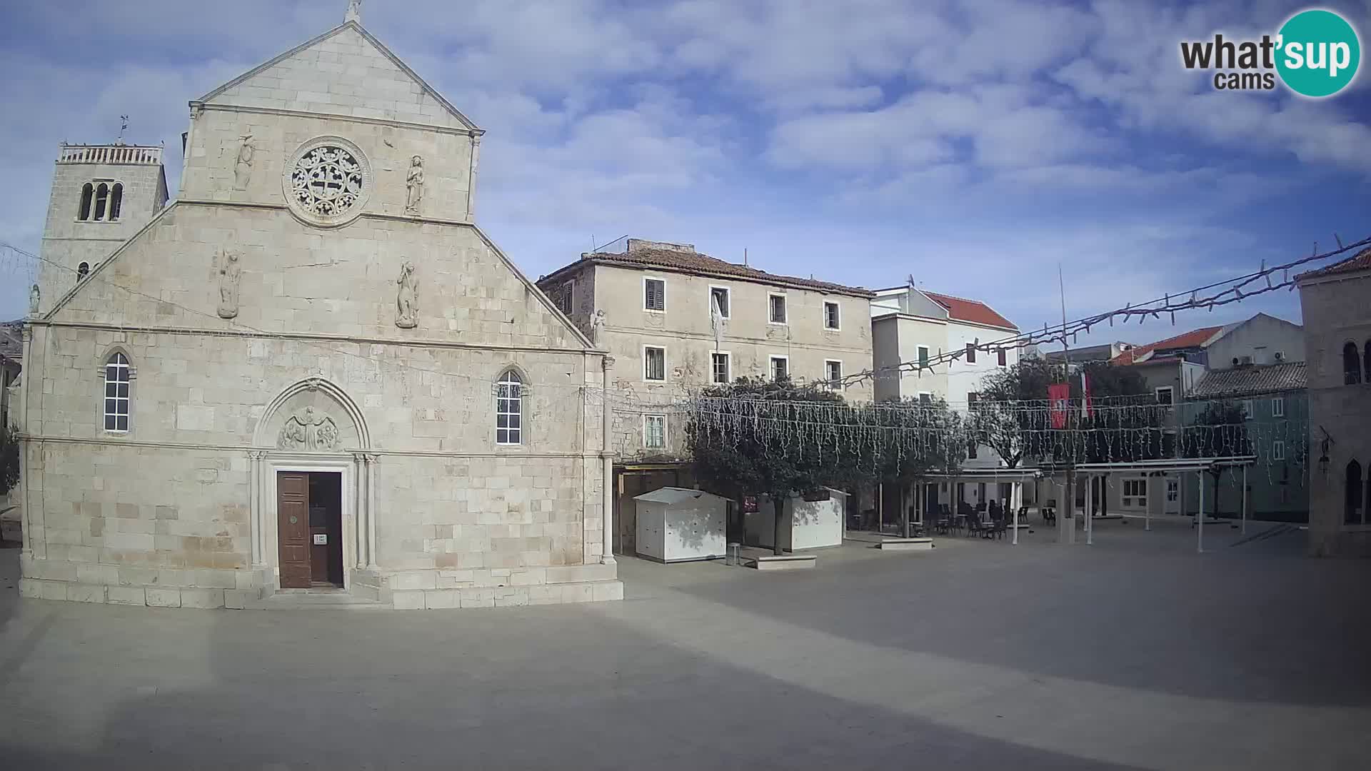 Web kamera Pag – Glavni trg i crkva sv. Marije