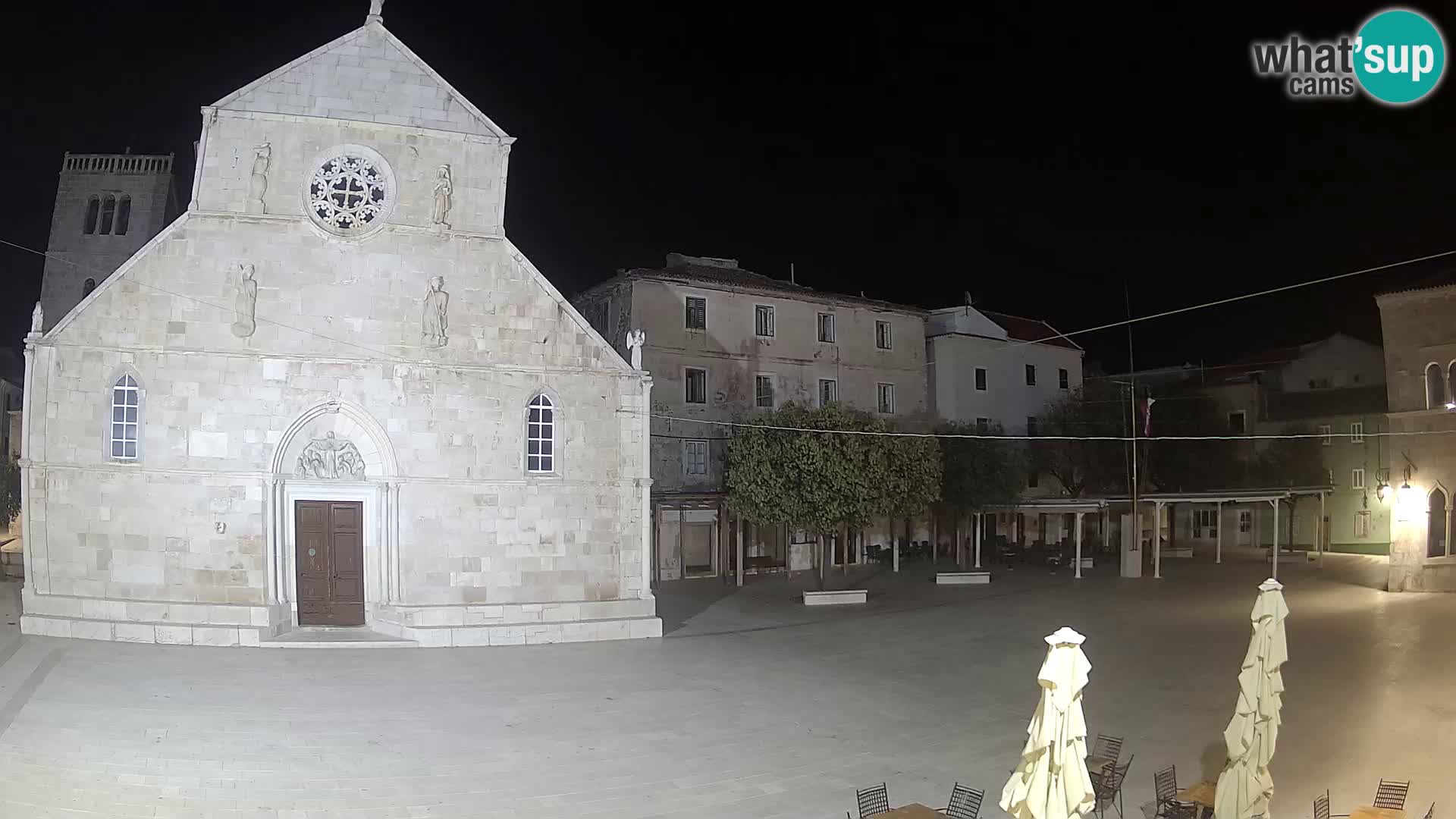 Pag – main square and Church of St. Mary
