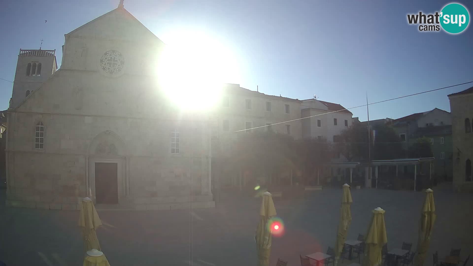 Spletna kamera Pag – Glavni trg in cerkev sv Marije